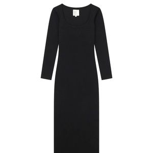 For days long ribbed black dress size XS